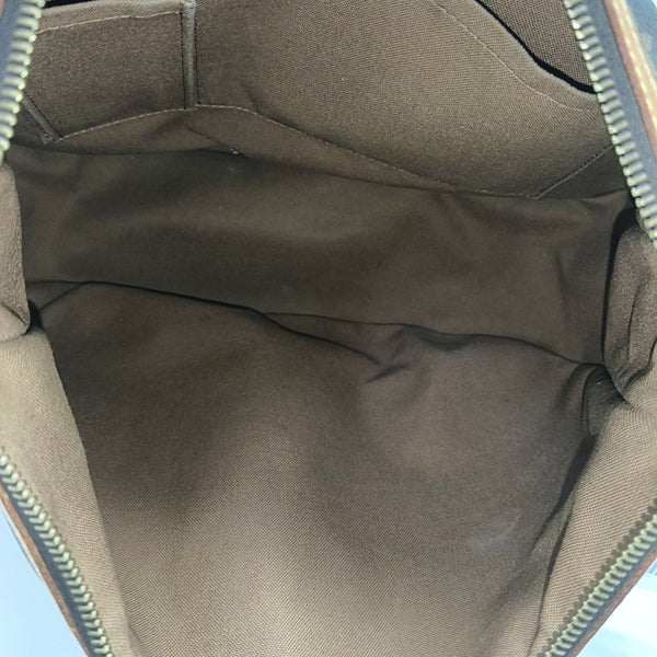 TULUM GM Monogram Coated Canvas Brown