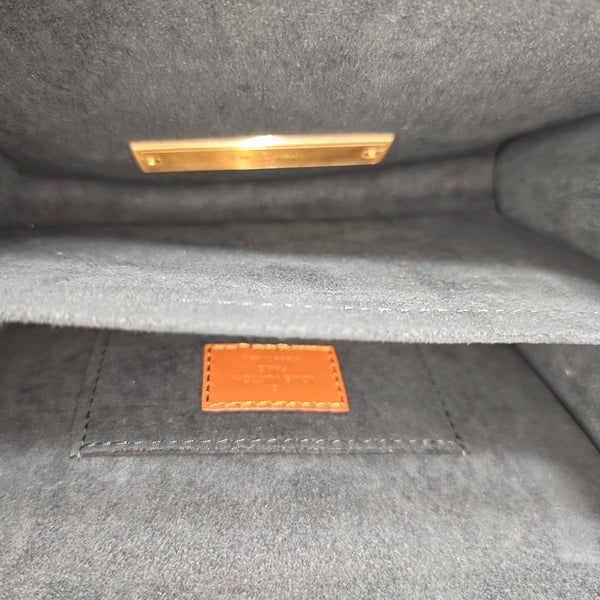 DAUPHINE Mini Monogram Coated Canvas Brown