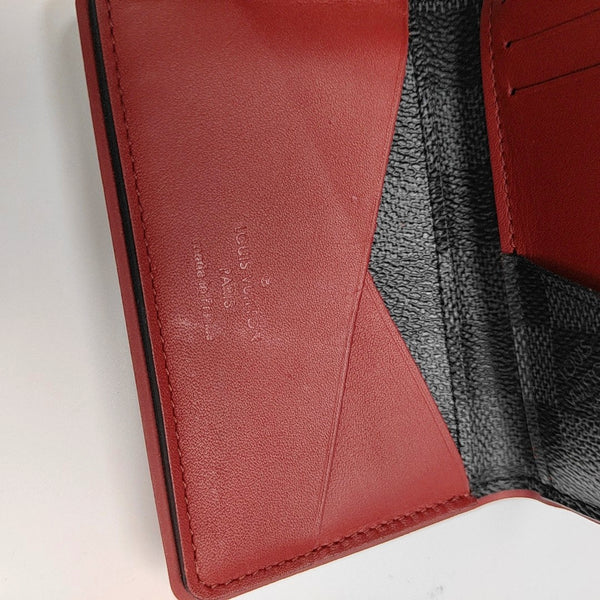 Damier Graphite Calfskin Wallet Black