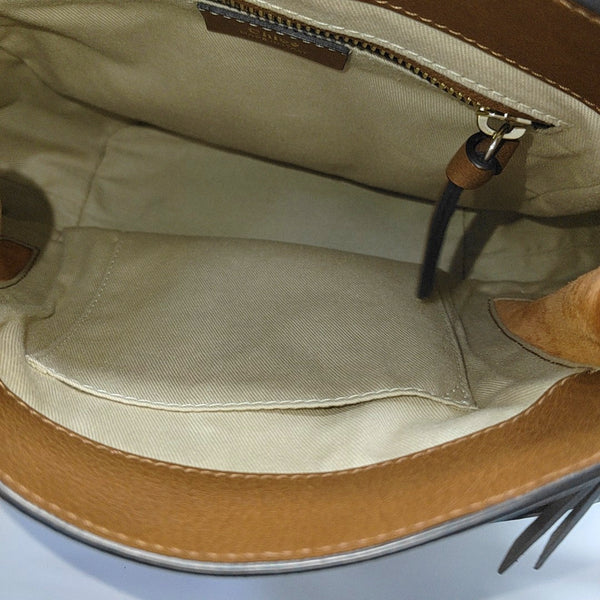 Faye Small Calfskin Brown