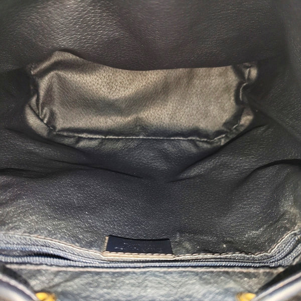 Canvas Shoulder Bag Black
