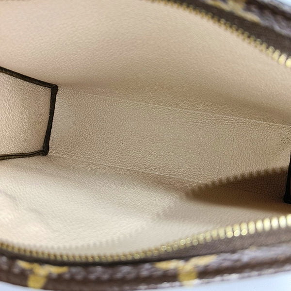 TOILET POCKET 19 Monogram Coated Canvas Brown