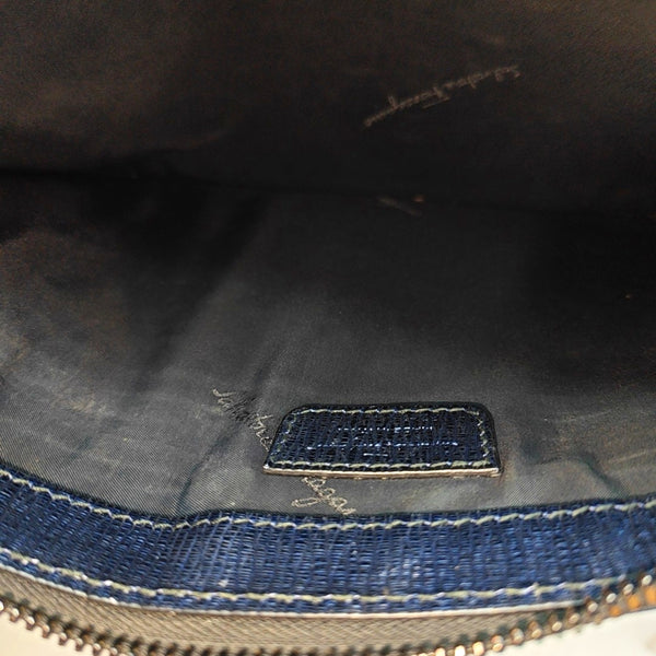 Calfskin Clutch Blue
