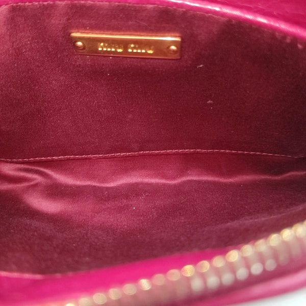 Matelassé Lambskin Red