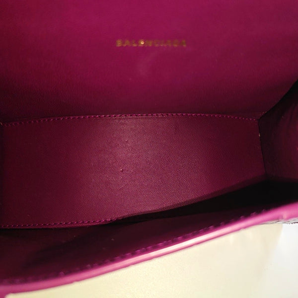 Hourglass XS Calfskin Purple