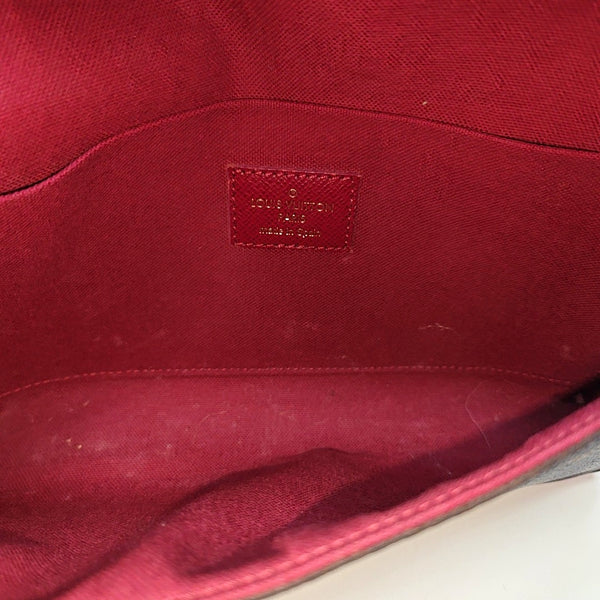 FÉLICIE Monogram Coated Canvas Brown
