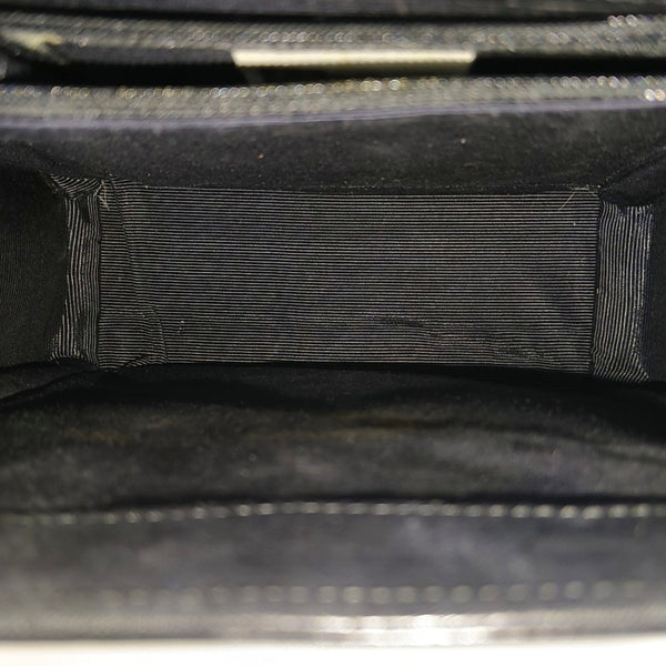 Calfskin Shoulder Bag Black