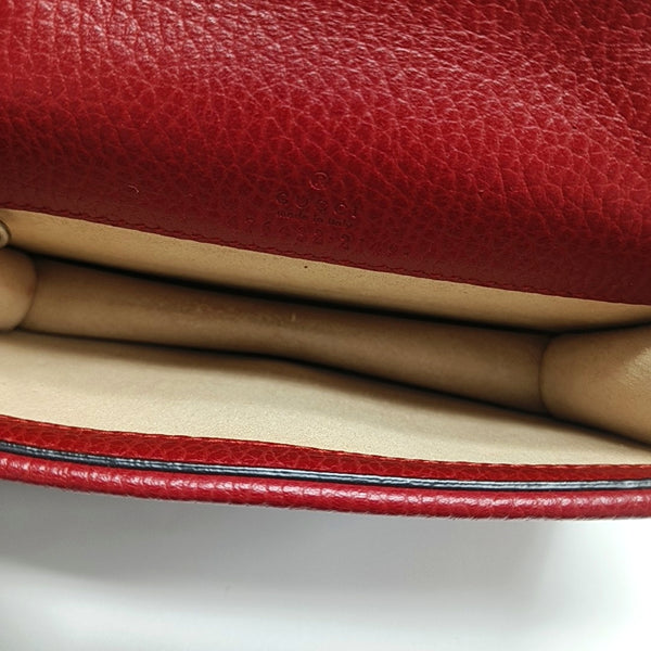 Dionysus Super Mini Calfskin Red