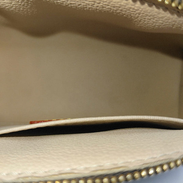 COSMETIC PM Monogram Coated Canvas Brown