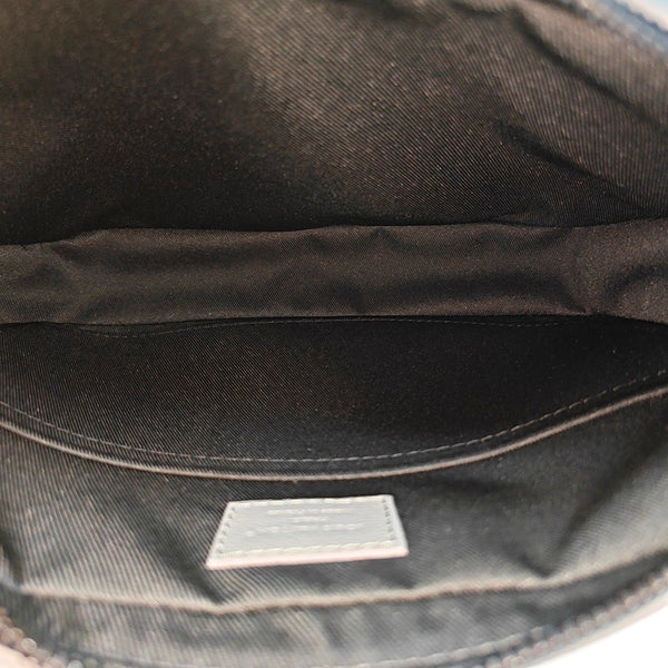 TRIO Monogram Calfskin Gray