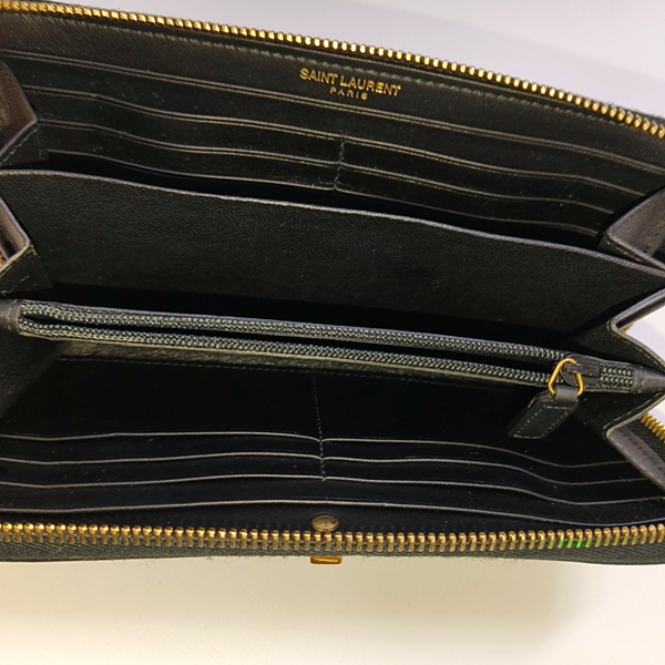Calfskin Wallet Blue