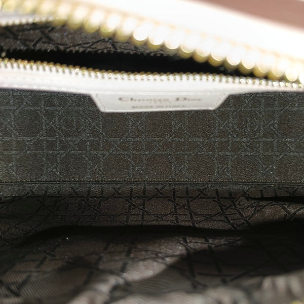 Lady Dior Medium Cannage Lambskin Pink
