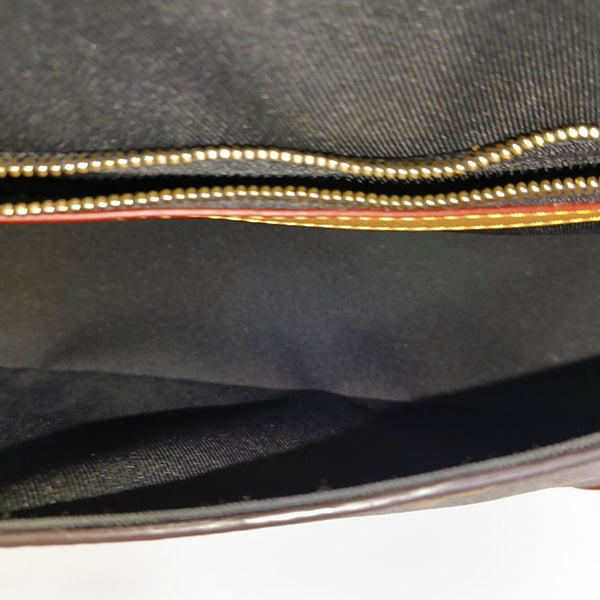 DIANE Monogram Coated Canvas Brown