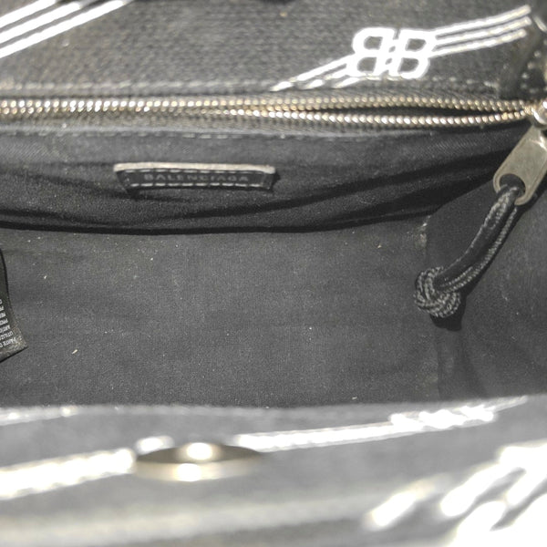 Canvas Shoulder Bag Black
