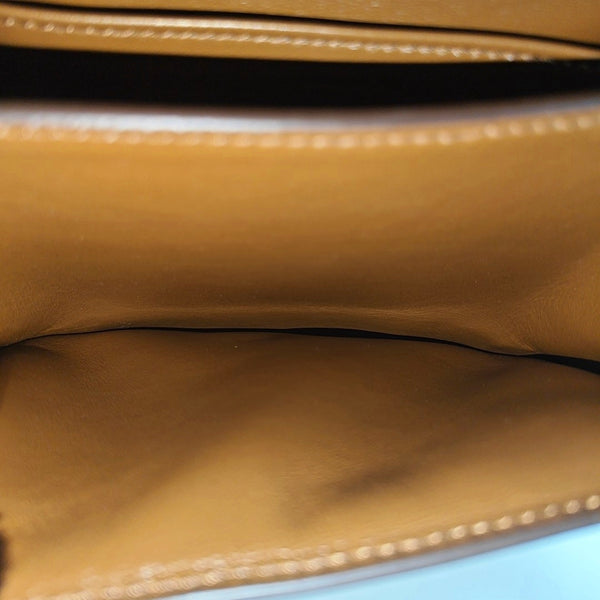 CLASSIC BOX Small Calfskin Brown