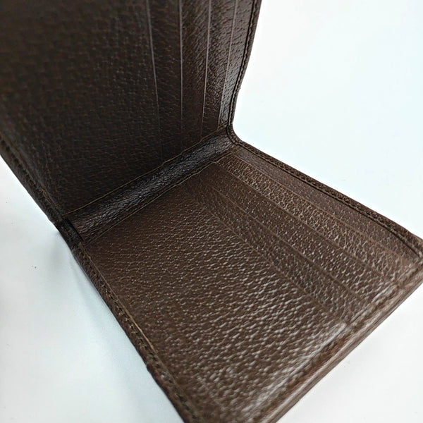 GG Messenger Monogram Canvas Brown Wallet