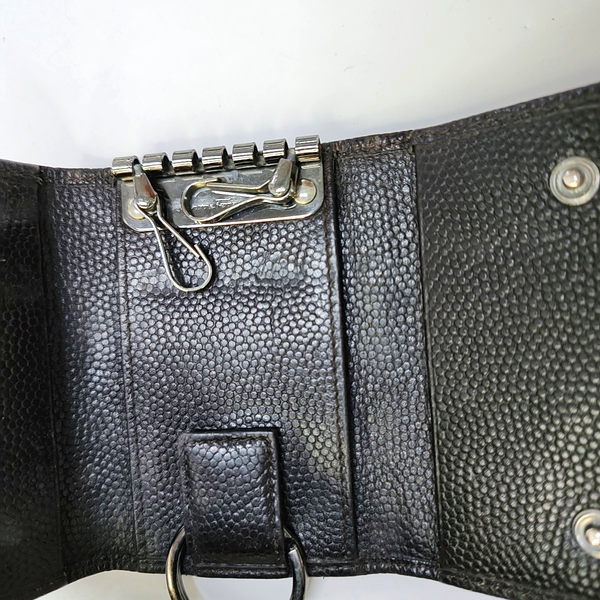 Calfskin Key Pouch Brown