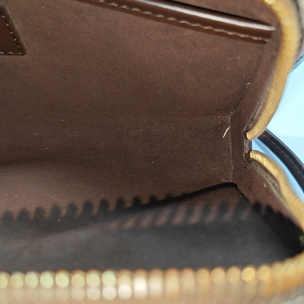 SAINT LOUIS Damier Ebene Coated Canvas Brown