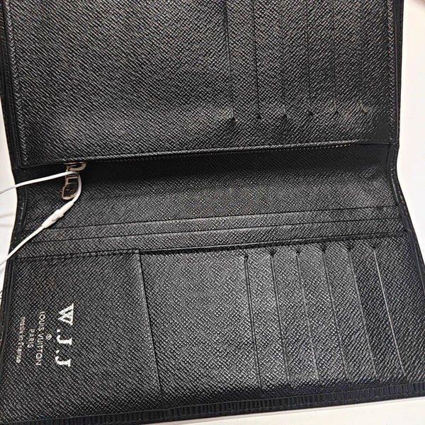 BRAZZA Epi Black Wallet