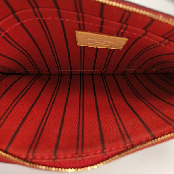 NEVERFULL Lona Revestida Monogram Marrón