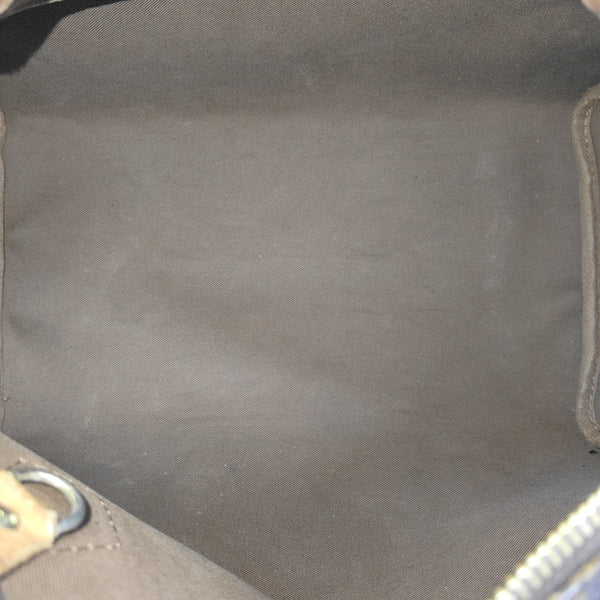 SPEEDY 30 Monogram Coated Canvas Brown