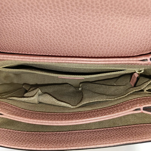 Interlocking G Large Calfskin Pink