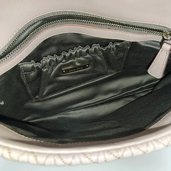 Crystal Quilted Lambskin Pink