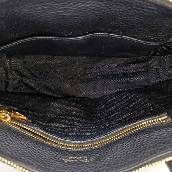 Calfskin Tote Bag Large Black