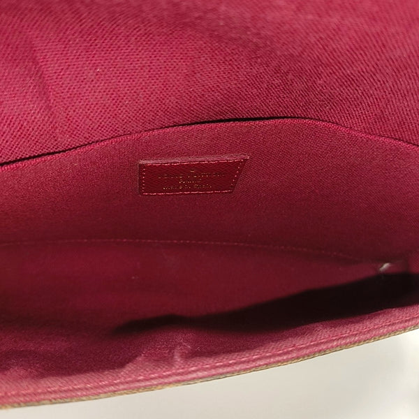 FÉLICIE Monogram Coated Canvas Brown