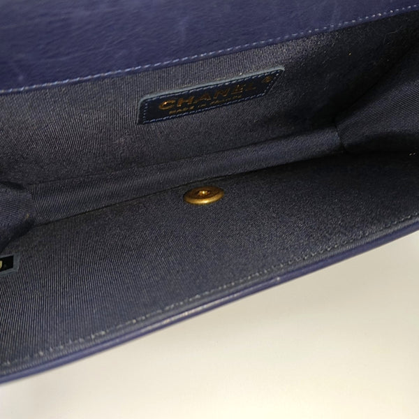 Quilted Calfskin Blue