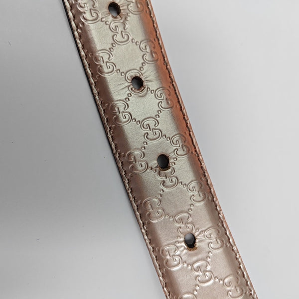 Leather Belt Red