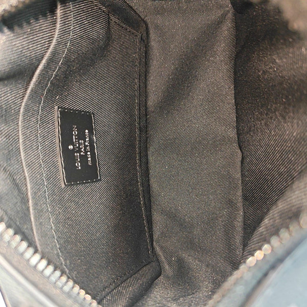 SOFT TRUNK Mini Monogram Coated Canvas Black