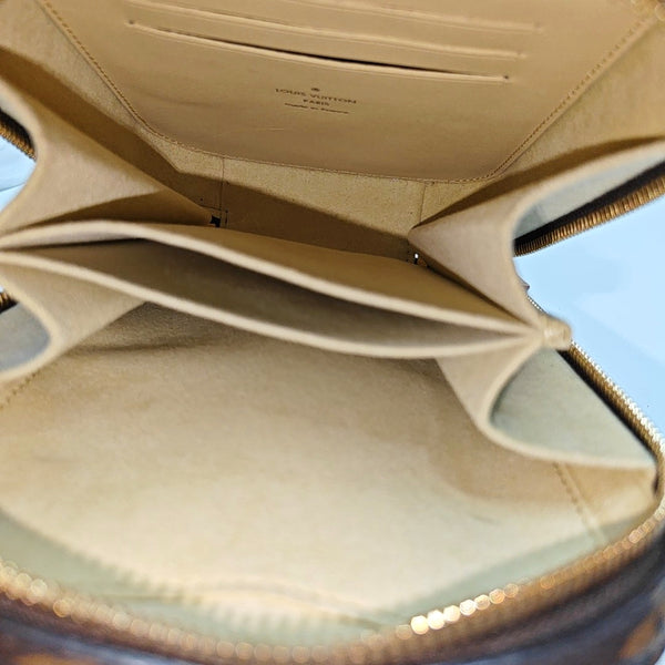VALISETTE Monogram Coated Canvas Brown