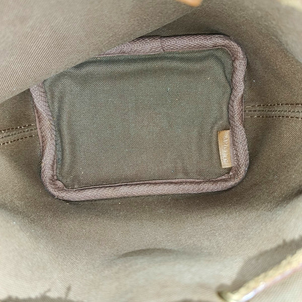 NÉONOÉ Nano Monogram Coated Canvas Brown