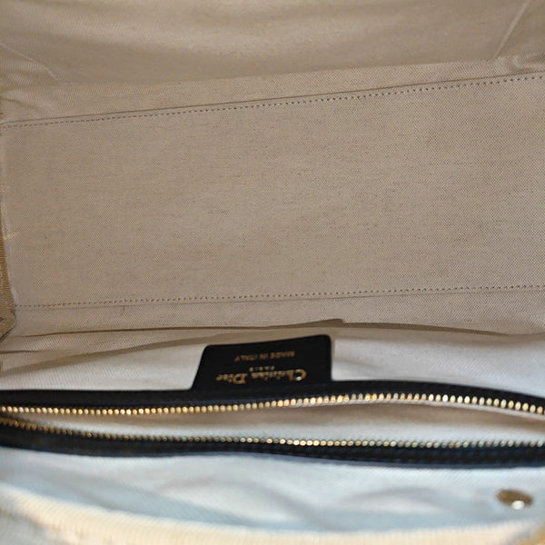 Vibe Medium Cannage Calfskin Black
