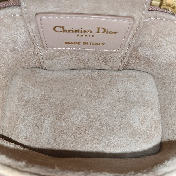 Lady Dior Super Mini Cannage Lambskin Pink
