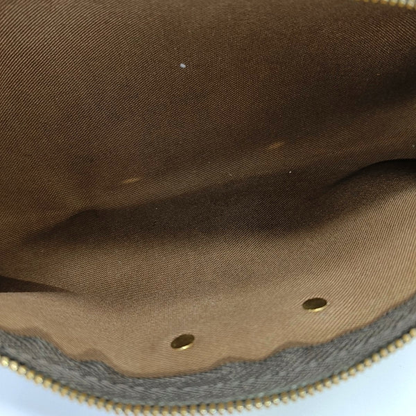 EVA Monogram Coated Canvas Brown