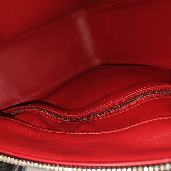 Triangle Calfskin Black