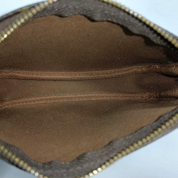 ACCESSOIRES Mini Monogram Coated Canvas Brown