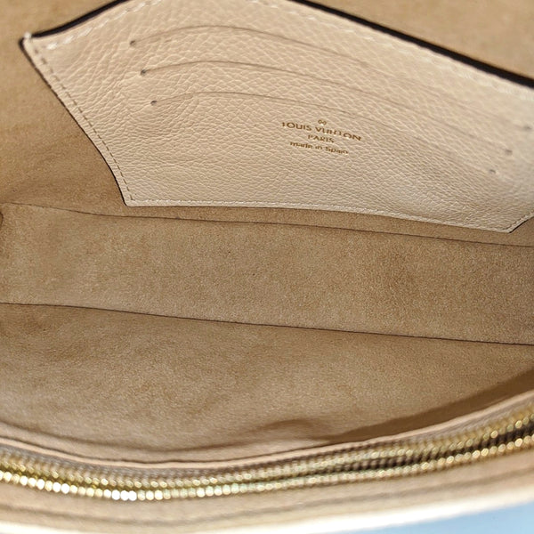 IVY Monogram Calfskin Beige
