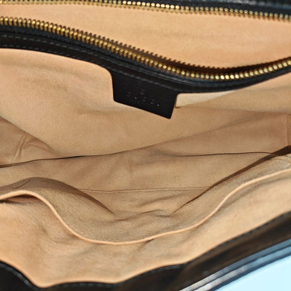 GG Marmont Medium Monogram Canvas Beige