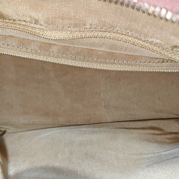 BOWLER Quilted Grained Calfskin Pink