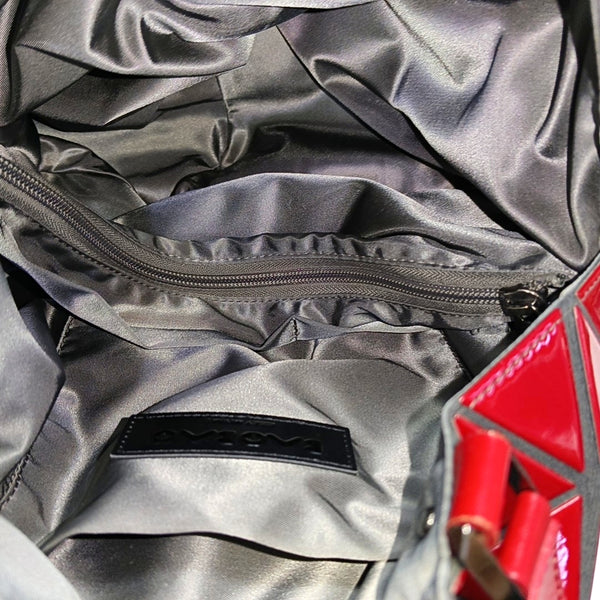 Special Material Shoulder Bag Red