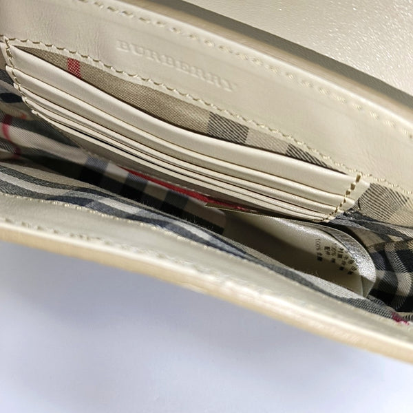 Calfskin Crossbody Bag Beige