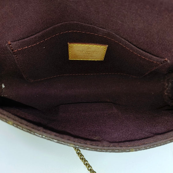 FAVORITE PM Monogram Coated Canvas Brown