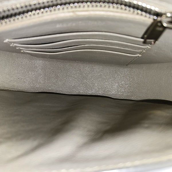 TROTTEUR Small Calfskin Gray