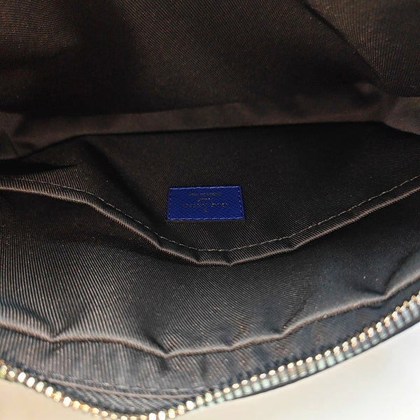 OUTDOOR PM Monogram Coated Canvas Blue