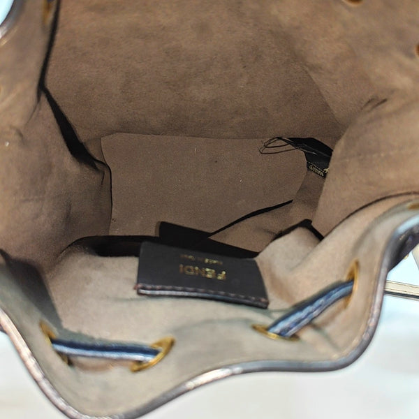 Authenticated pre-owned Mon Tresor Mini Calfskin Pink - Bucket Bag at Looply
