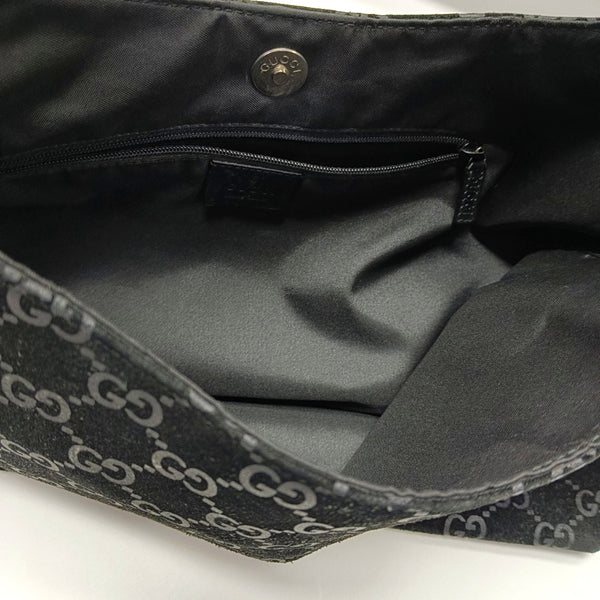 Suede Shoulder Bag Black