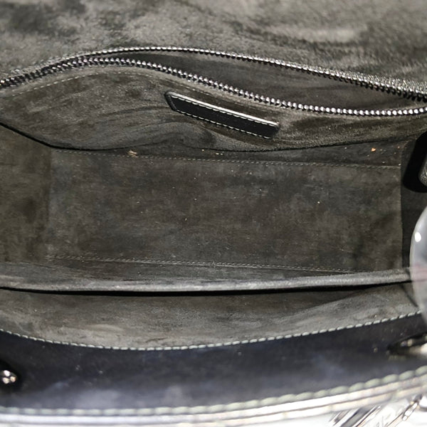 Lady Dior Medium Cannage Calfskin Black